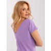Dámske jednofarebné farba svetlo-fialová kód RV-TS-4662.99