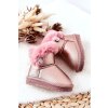Detské členkové topánky  ružové kód obuvi ND40/ND41 PINK (Veľkosť 28)