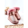 Detské členkové topánky  ružové kód obuvi ND40/ND41 PINK (Veľkosť 28)