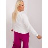 Dámska blúzka plus size okrová RV-BZ-9233.24 (Farba Okrová, Veľkosť ONE SIZE)