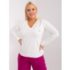 Dámska blúzka plus size okrová RV-BZ-9233.24 (Farba Okrová, Veľkosť ONE SIZE)