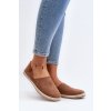 Dámské semišové espadrilky hnědé Vulcano (Veľkosť 36)