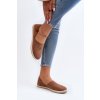 Dámské semišové espadrilky hnědé Vulcano (Veľkosť 36)