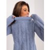 Dámsky sveter farba Tmavo-modrá kód TW-SW-3002.03