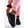 Tenisky na platformě Lee Cooper LCW-22-31-0885L černá (Veľkosť 38)