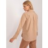 Dámske Košeľa farba Tmavo-béžová kód LK-KS-509574.71