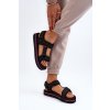 Dámske Sandále na platforme lee cooper lcw-24-05-2751l čierne / LCW-24-05-2751L BLK (Veľkosť 36)
