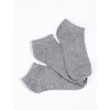 Sivé ponožky Shelvt kod CCC -1- SKA-MA01-G-3PAK