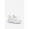 Dámske biele tenisky na platforme z textilu Big Star NN274662 BIAŁY