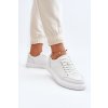 Dámské tenisky přírodní kůže bílé Dimpna (Veľkosť 37)