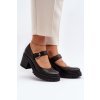 Zazoo 20166 Kožené lodičky Černé (Veľkosť 39)