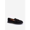 Dámské semišové mokasíny černé Dansitu (Veľkosť 37)