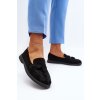 Dámské semišové mokasíny černé Dansitu (Veľkosť 37)
