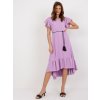 Dámske svetlo-fialove šaty letne kód produktu MI-SK-59101.31
