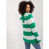 Dámsky sveter farba Bielo-zelená kód PM-SW-B426.38X
