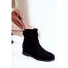 Módní Semišové Boty Na Skrytém Klínu Černe Finney (Veľkosť 37)