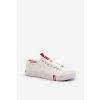 Dámske biele textilné tenisky na platforme Lee Cooper LCW-24-31-2239L WHITE
