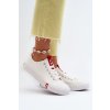 Dámske biele textilné tenisky na platforme Lee Cooper LCW-24-31-2239L WHITE