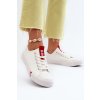 Dámske biele textilné tenisky na platforme Lee Cooper LCW-24-31-2239L WHITE