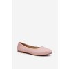 Eko Kožené Dámské Baletky Růžové Tindomiel (Veľkosť 37)