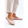 Eko Kožené Dámské Baletky Růžové Tindomiel (Veľkosť 37)