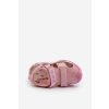 Dětské sandály na suchý zip Big Star NN374234 růžové (Veľkosť 30)