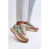 Dámske béžové tenisky plošina kožené kód obuvi TE- CCC -01-NN274973 801 BEŻ : Naše topky dnes na temu tenisky (Veľkosť 40)