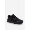 Pánske topánky na zimu  čierne kód obuvi 24MN38-6927 BLACK