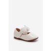 Detské balerínky  biele kód obuvi 24DZ19-7239 WHITE (Veľkosť 24)