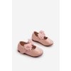 Detské balerínky  ružové kód obuvi 24DZ19-7239 PINK (Veľkosť 23)