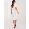 Dámske biele šaty letne kód produktu DHJ-SK-8921.21 (Farba Biela, Veľkosť ONE SIZE)