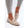 Dámské mokasíny na ploché podrážce béžové Sylvaine (Veľkosť 36)