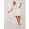 Dámske okrove šaty plus size kód produktu 15- TemU - 1-RV-SK-6589.25