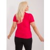 Dámske plus size farba červená kód RV-TS-9481.60