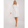 Dámske biele šaty košeľové kód produktu LK-SK-509613.03