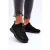 Dámske čierne tenisky na nízkom podpätku z textilu kód obuvi TE- CCC -01-23SP02-5746 BLACK : Naše topky dnes (Veľkosť 37)