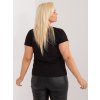 Dámske plus size farba čierna kód RV-TS-9475.60