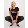 Dámske plus size farba čierna kód RV-TS-9475.60