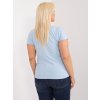 Dámske plus size farba svetlo-modrá kód RV-TS-9475.60