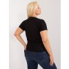 Dámske plus size farba čierna kód RV-TS-9478.60