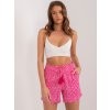 Dámske Šortky farba Tmavo-ružová kód D73771M62393KA (Farba Tmavo-ružová, Veľkosť S)