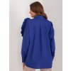 Dámske Košeľa farba Kobaltovo-modrá kód LK-KS-509612.28