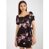 Dámske čierno-ružove šaty elegantné kód produktu LK-SK-508641.29
