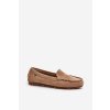 Dámské mokasíny z ekologického semiše hnědé Amrutia (Veľkosť 36)