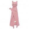 Mušelínový usínáčik New Baby Cat pink