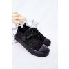 Detské tenisky  čierne kód obuvi HH374015 BLACK