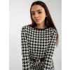 Dámske čierno-biele šaty elegantné kód produktu TW-SK-BL-1007.32P