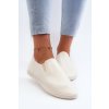 Dámské tenisky Trampky Slip-On Beige Lovinia (Veľkosť 39)