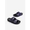 ľahké pánské Sandále s sponami big star nn174593 modré / (Veľkosť 40)