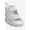 ľahké pánské Sandále s prackami big star nn174594 biele / (Veľkosť 40)